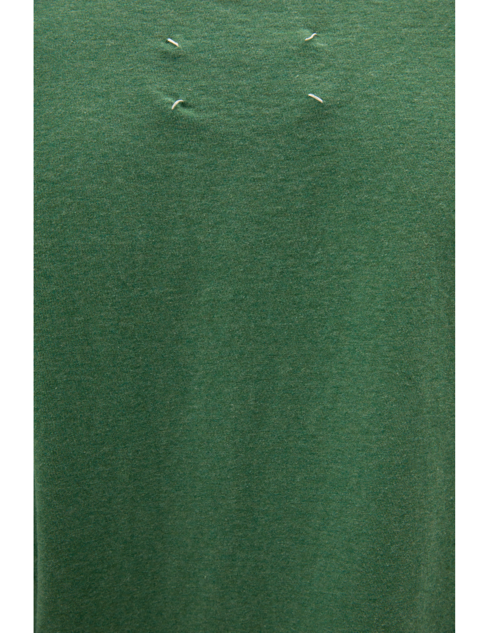 Зеленая футболка c вышивкой логотипа Maison Margiela S50GC0660/S23984/626M, размер 52;50 S50GC0660/S23984/626M - фото 5