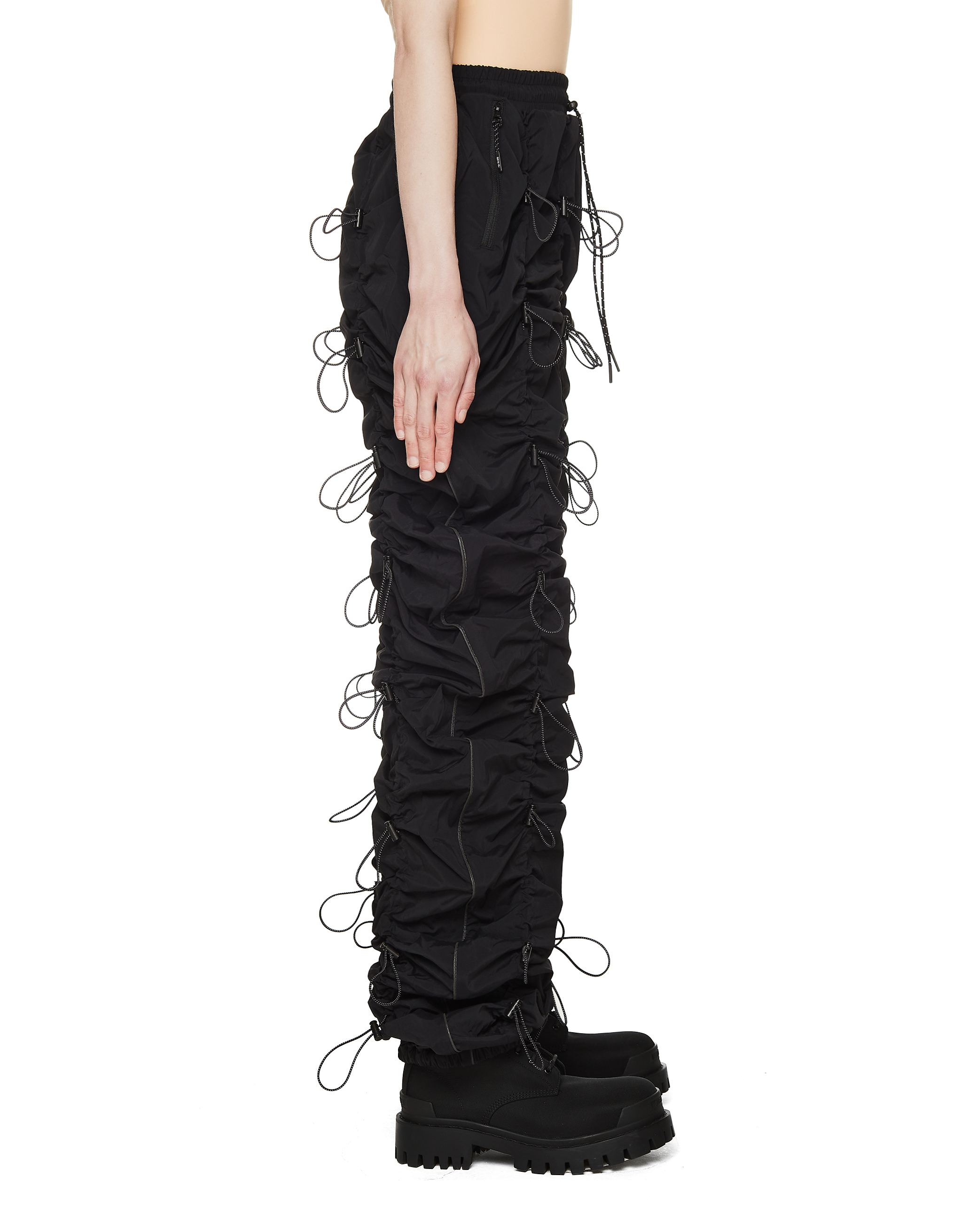 Черные брюки с кулисками 99% IS- NNGOB/PT18, размер 3 NNGOB/PT18 - фото 2